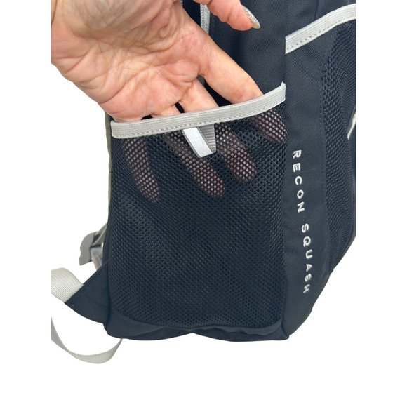 The North Face Recon Squash Backpack Men’s Black Logo Compartments Comfort Strap - Picture 9 of 16